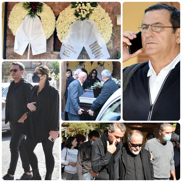 Ηλίας Ζερβός: Θλίψη στην κηδεία του αγαπημένου ηθοποιού  