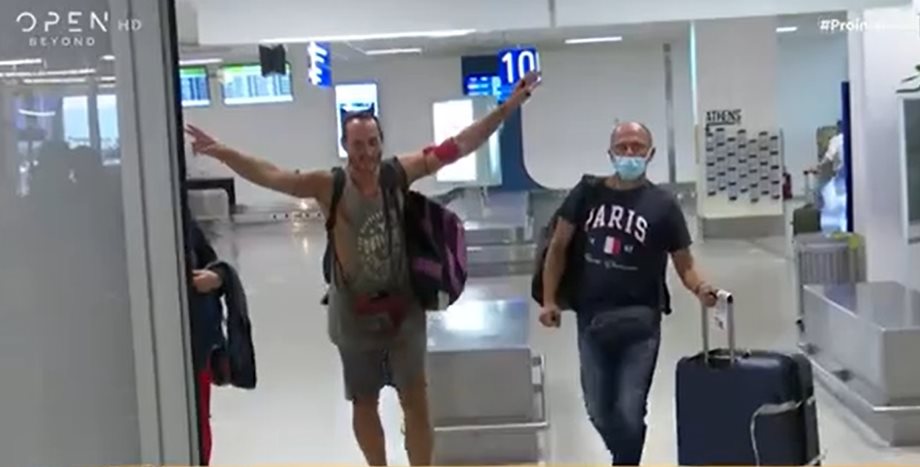 Γιώργος Κατσαούνης: Επέστρεψε στην Ελλάδα μετά την αποβολή του από το Survivor 