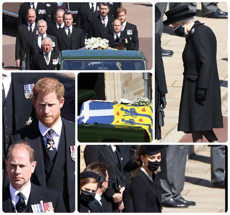 Πρίγκιπας Φίλιππος: Όσα έγιναν στην κηδεία του Δούκα του Εδιμβούργου (Φωτογραφίες) 