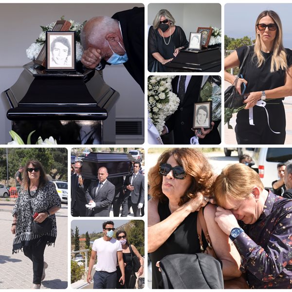 Δάκης: Θλίψη στην κηδεία του τραγουδιστή (Φωτογραφίες) 