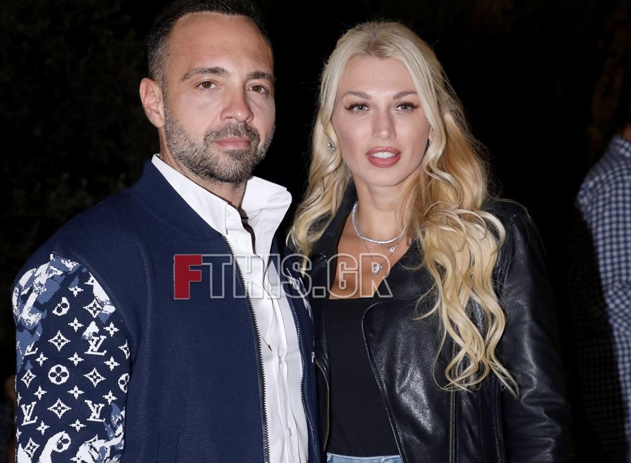 Κωνσταντίνα Σπυροπούλου & Βασίλης Σταθοκωστόπουλος: Βραδινή έξοδος για το ζευγάρι με άψογο στιλ (Φωτογραφίες)