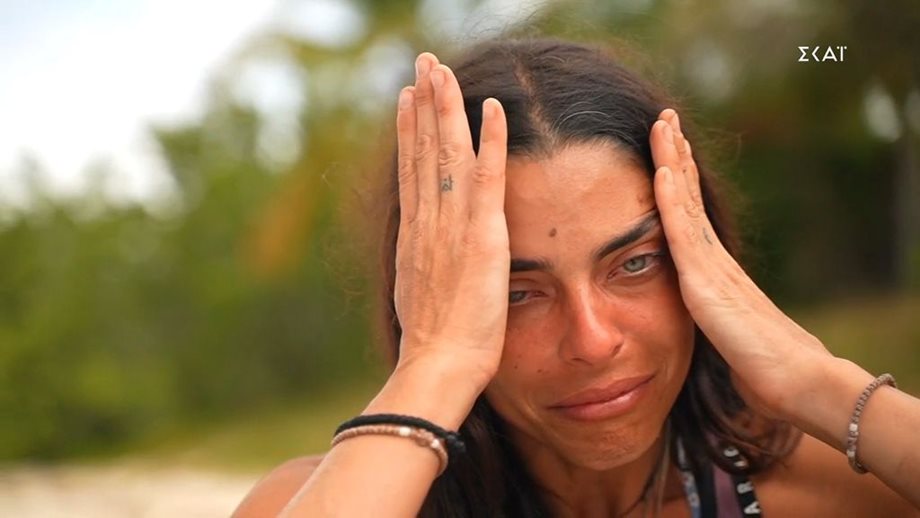 Survivor: Ξέσπασε σε κλάματα η Μυριέλλα Κουρεντή – Αποκάλεσε “συνεργάτη” τον σύντροφό της 