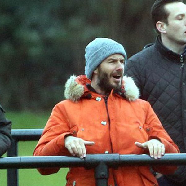 David Beckham: Τα έδωσε όλα στην προπόνηση του γιου του