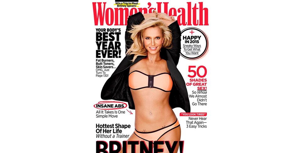 Britney Spears: Πόζαρε με τους κοιλιακούς της εκτεθειμένους για να αποδείξει ότι δεν υπέστη photoshop στο εξώφυλλο περιοδικού