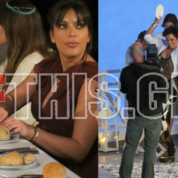 Μέχρι και πιάτα έσπασαν οι Kardashians στη Μύκονο! Δείτε φωτογραφίες από τα γλέντια τους