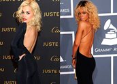 Η αποκάλυψη της πλάτης. Η Rihanna το φόρεσε πρώτη τον Φεβρουάριο στα Βραβεία Γκράμι και τον Απρίλιο η Rita τίμησε το στιλ τον Απρίλιο σε πάρτι.