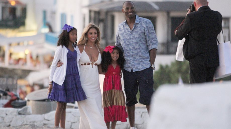 Kobe Bryant: Διακοπές στη Μύκονο με την οικογένειά του