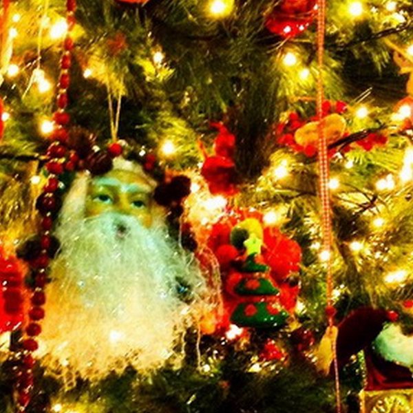Το εντυπωσιακότατο χριστουγεννιάτικο δέντρο κοσμεί το εργένικο σπίτι του...