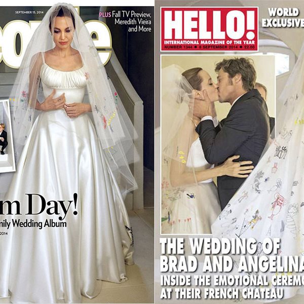 Για πρώτη φορά: Φωτογραφίες από το γάμο του Brad Pitt και της Angelina Jolie