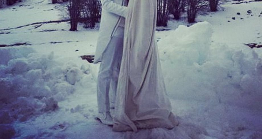 Η Ελληνίδα celebrity έκανε σήμερα τη φωτογράφιση του γάμου της... στα χιόνια! 