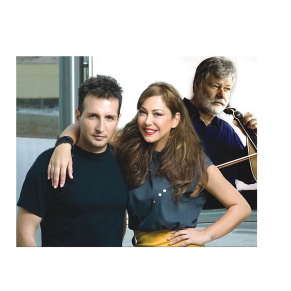Οι Δημήτρης Μπάσης, Μελίνα Ασλανίδου και Χαράλαμπος Γαργανουράκης live στη Θεσσαλονίκη.