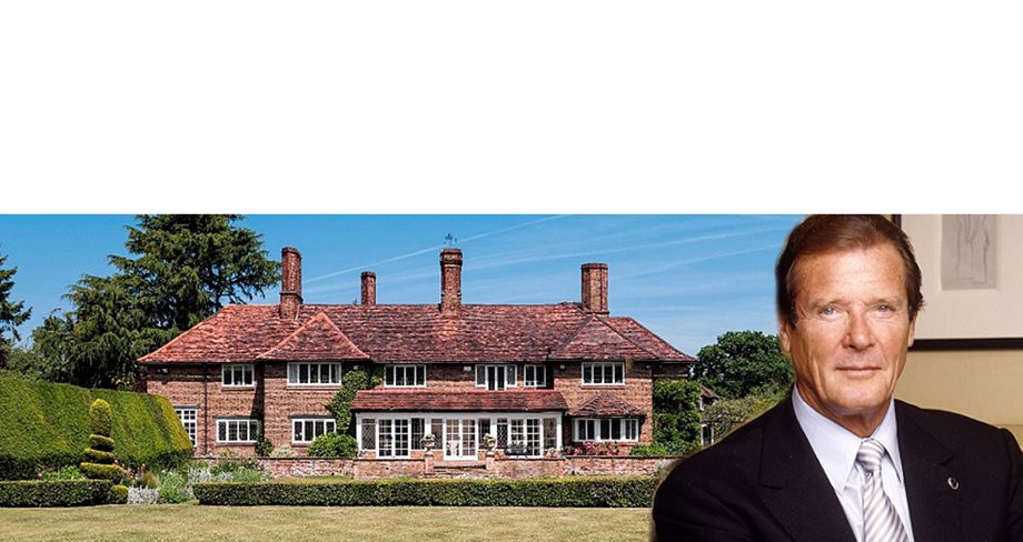 Roger Moore: Προς πώληση το σπίτι του "James Bond"