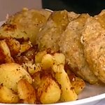 Γεμιστά κοτομπιφτέκια με πατάτες φούρνου από την Αργυρώ Μπαρμπαρίγου (Video)
