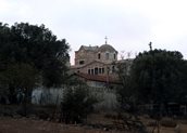 Ο Ιερός Ναός της Αγίας Μαρίνας, όπου τελέστηκε το μυστήριο