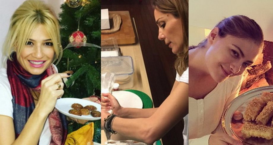 Οι Ελληνίδες celebrities μπήκαν στην κουζίνα στις γιορτές και... μεγαλούργησαν! Φωτογραφίες