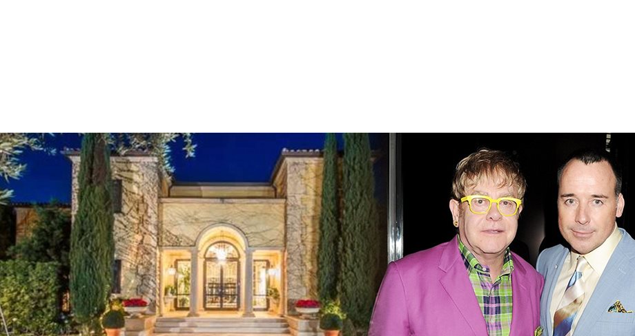 Elton John: Δείτε το πολυτελές σπίτι του με τον David Furnish στο Beverly Hills