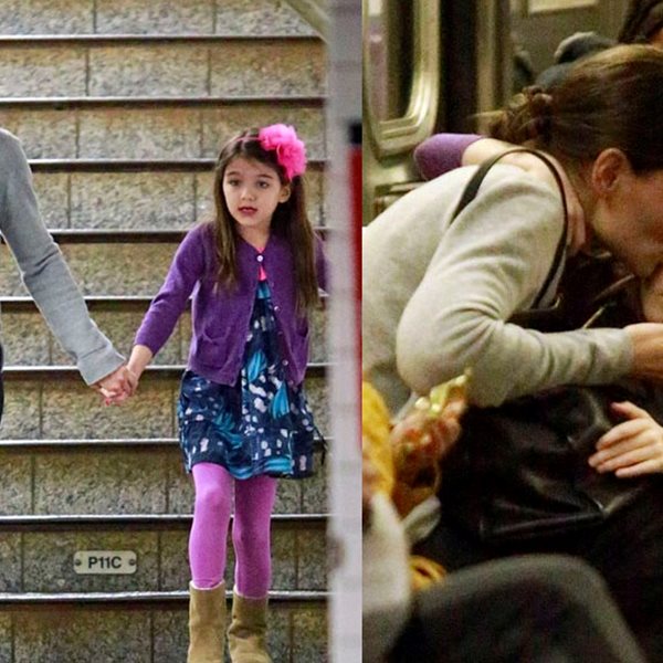 Τέρμα οι πολυτέλειες! Η κόρη του Tom Cruise παίρνει το μετρό (Φωτογραφίες)