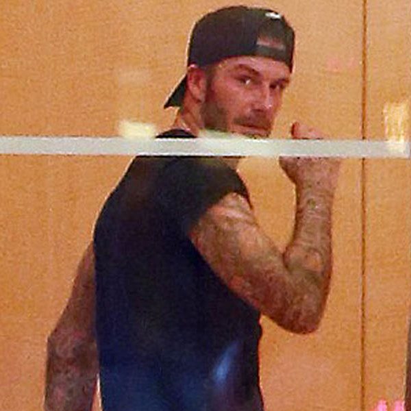 David Beckham: Μόλις έφτασε στο Los Angeles και πήγε κατ' ευθείαν...