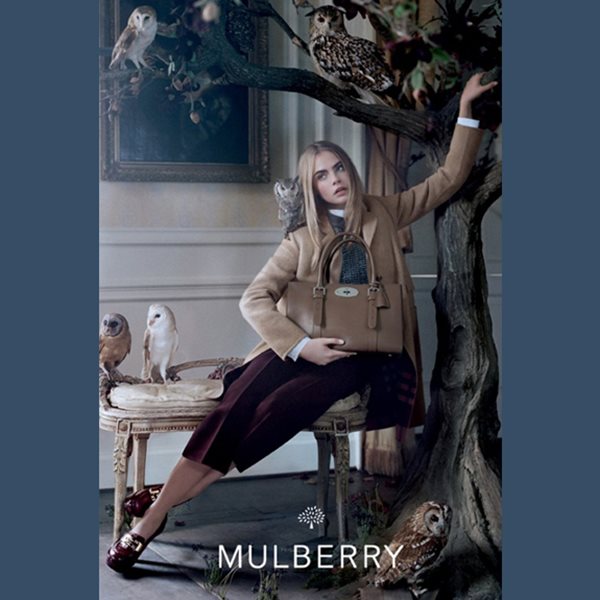Mulberry Fall 2013 feat. Cara Delevigne