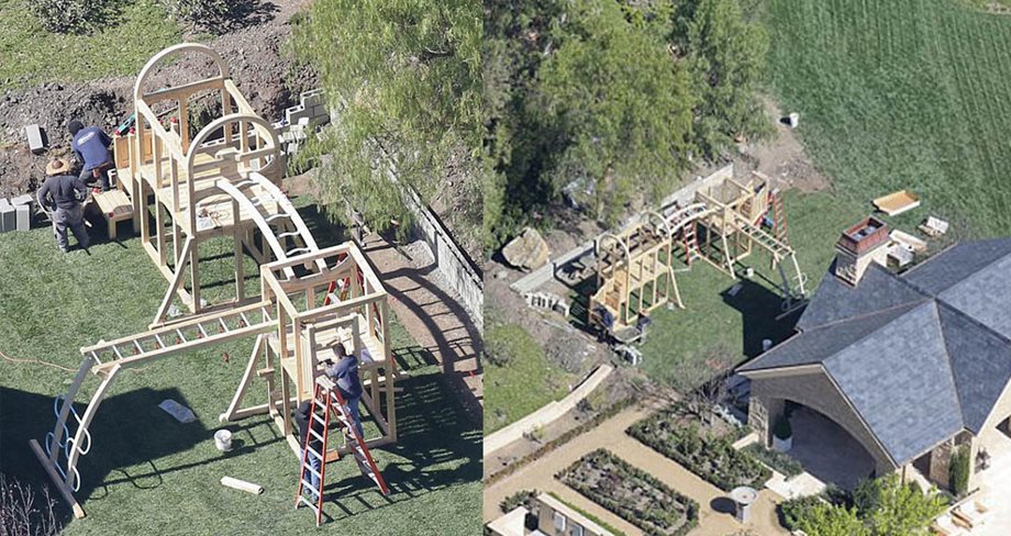 Kim Kardashian: Χτίζει νέο playground για να παίζει η κόρη της με την άνεσή της...