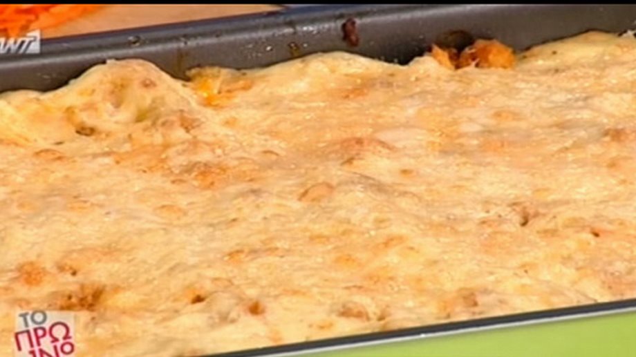 Κανελόνια με κιμά κοτόπουλου και κρέμα τυριού από την Αργυρώ Μπαρμπαρίγου (Video)