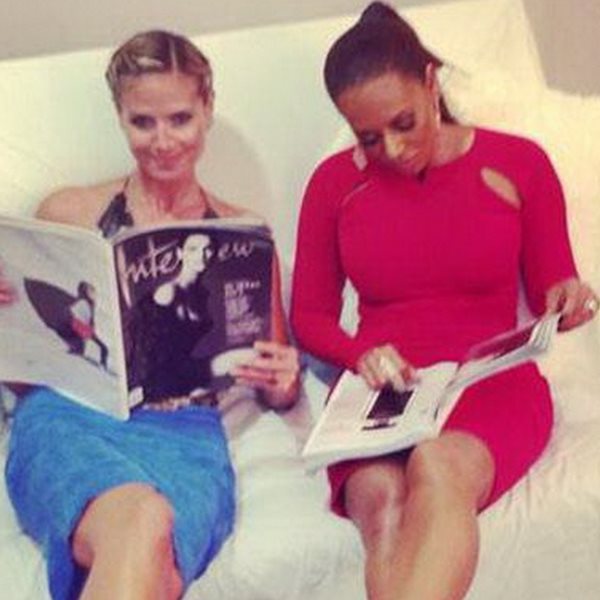 Heidi Clum και την Μel B: Οι δύο φίλες & fashion icons, ενημερώνονται για τις τάσεις της σεζόν
