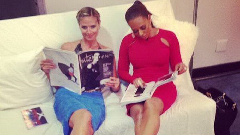 Heidi Clum και την Μel B: Οι δύο φίλες & fashion icons, ενημερώνονται για τις τάσεις της σεζόν