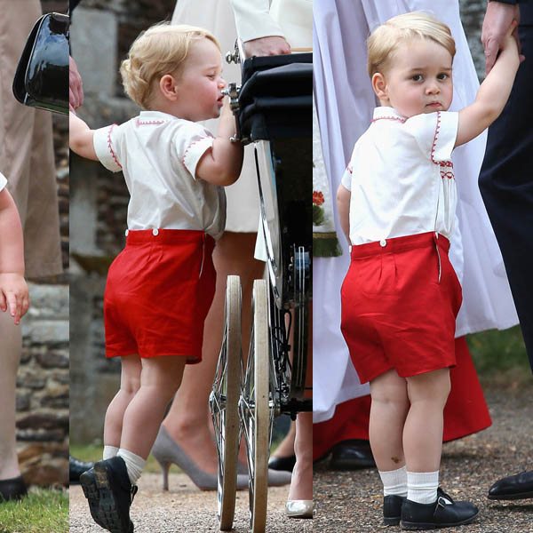 Πρίγκιπας George: "Έκλεψε" την παράσταση στην βάπτιση της αδελφής του, Charlotte