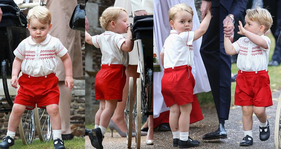 Πρίγκιπας George: "Έκλεψε" την παράσταση στην βάπτιση της αδελφής του, Charlotte