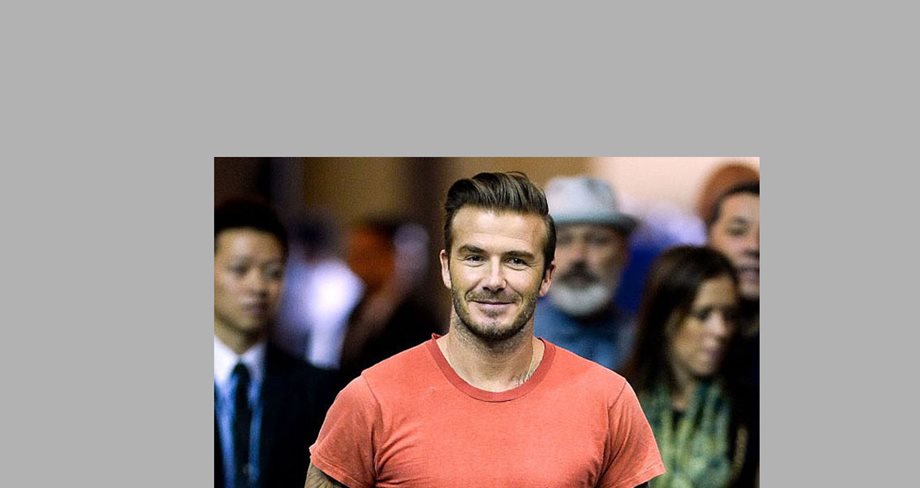 David Beckham: Ταξίδεψε στην Κίνα και... ντύθηκε αναλόγως