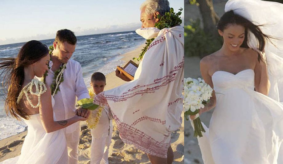 Ο παραμυθένιος γάμος της Megan Fox στην Χαβάη