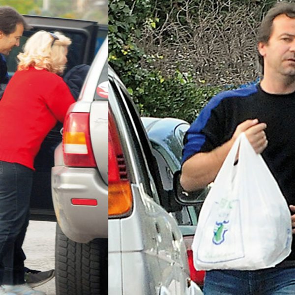 Μάκης Παντζόπουλος: Παίρνει τα παιδιά απ' το σχολείο και πηγαίνει με τη μαμά της Ελένης για ψώνια