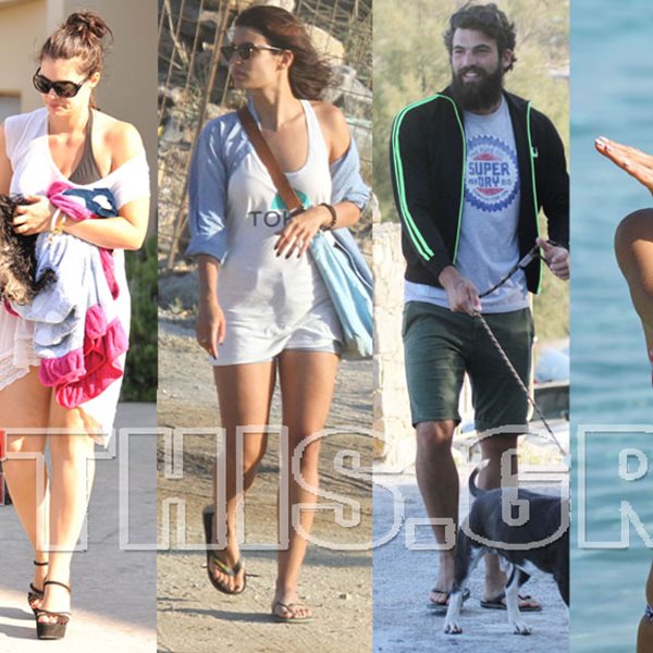 Οι celebrities ψηφίζουν τις παραλίες της Μυκόνου για τις βουτιές τους. Δείτε φωτογραφίες & video
