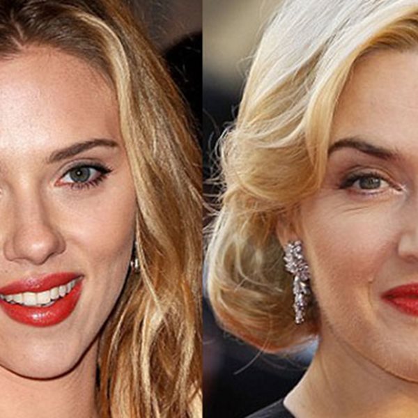 Scarlett Johansson & Kate Winslet: Εντελώς άβαφες μόνο με την κρέμα προσώπου