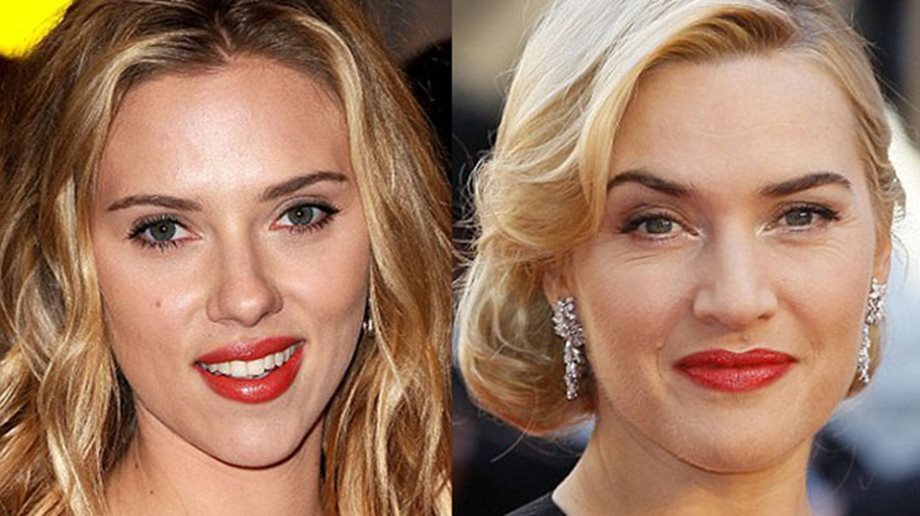 Scarlett Johansson & Kate Winslet: Εντελώς άβαφες μόνο με την κρέμα προσώπου