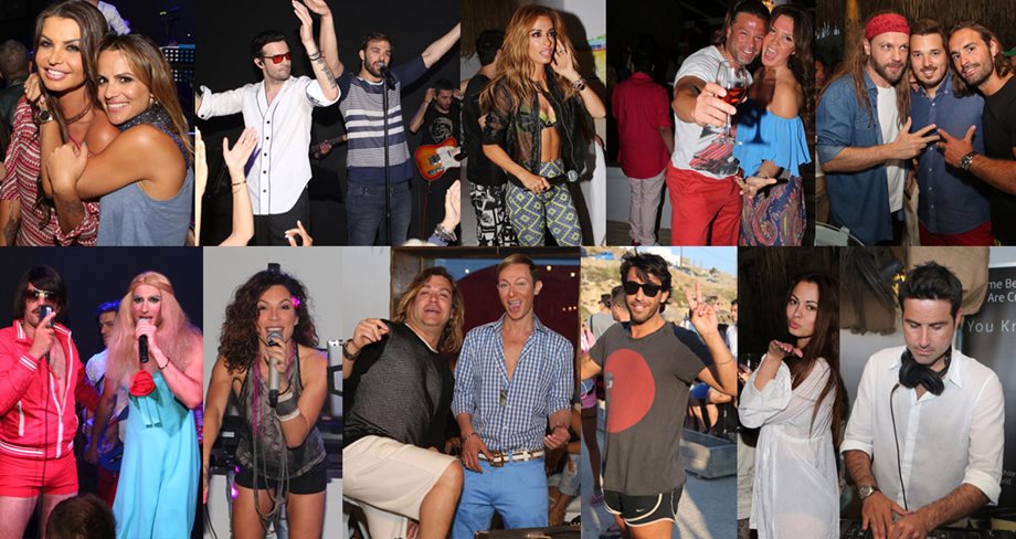 Μύκονος 2015: Πώς πέρασαν οι Έλληνες celebrities το Σαββατοκύριακο στο Νησί των Ανέμων;