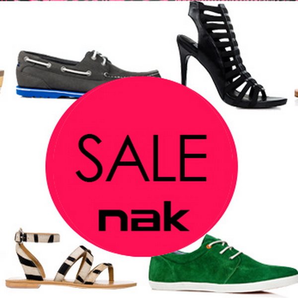 Καλοκαιρινές εκπτώσεις στη Nak shoes