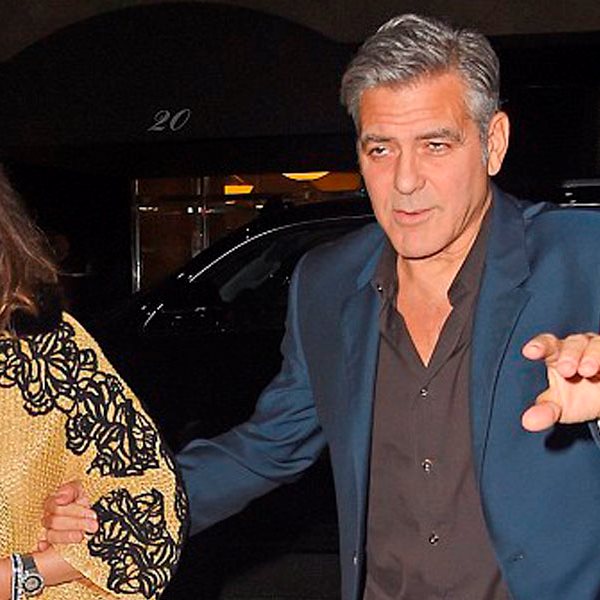 George Clooney: Αγκαζέ με την πεθερά του σε έξοδο για δείπνο