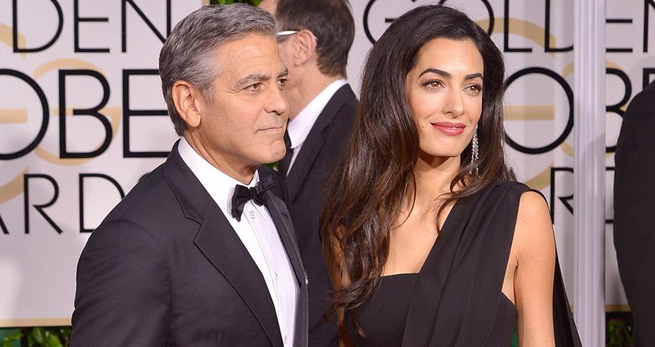 George Clooney & Amal: Το πιο ερωτευμένο ζευγάρι στο κόκκινο χαλί από τις "Χρυσές Σφαίρες"