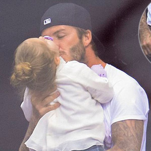 David Beckham - Harper: Μπαμπάς και κόρη έχουν έρωτα!