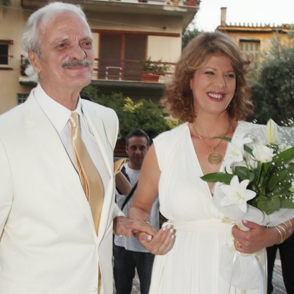 Ο 76χρονος Σπύρος Φωκάς παντρεύτηκε για 4η φορά!