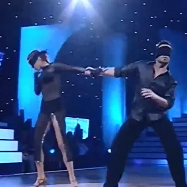 Dancing with the Stars: H Kατερίνα Στικούδη και ο παρτενέρ της χόρεψαν rumba "στα τυφλά"