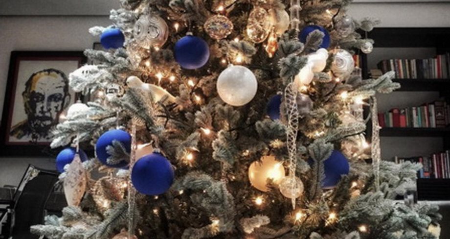 Ο Έλληνας παρουσιαστής στόλισε το πιο εντυπωσιακό χριστουγεννιάτικο δέντρο!