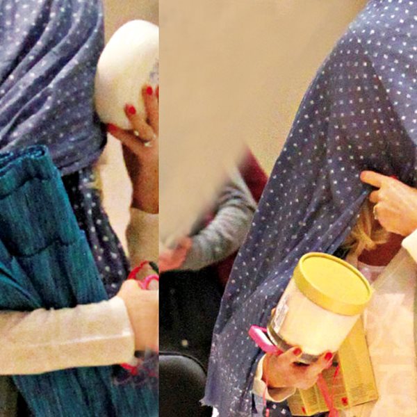 Η Ελένη Μενεγάκη με μαντίλα, συνεχίζει το κρυφτό με τους paparazzi! Δείτε φωτογραφίες