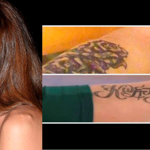 Εξηγεί τους λόγους για τους οποίους κάλυψε το τατουάζ με το όνομα του πρώην συντρόφου της 