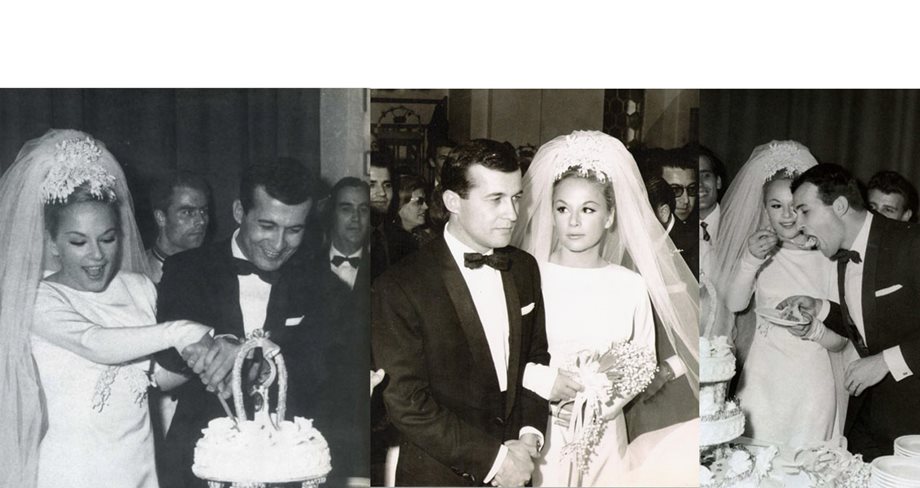 O γάμος της Αλίκης Βουγιουκλάκη και του Δημήτρη Παπαμιχαήλ 50 χρόνια πριν