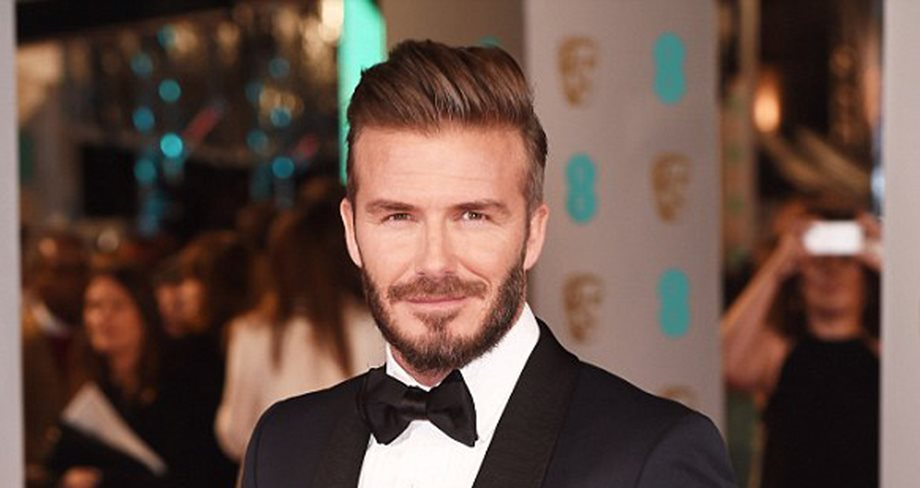 David Beckham: Solo εμφάνιση στο κόκκινο χαλί των BAFTA