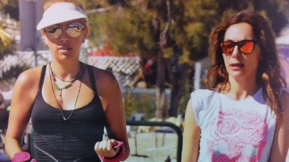 Δέσποινα Βανδή - Γωγώ Μαστροκώστα: Για jogging στη Γλυφάδα