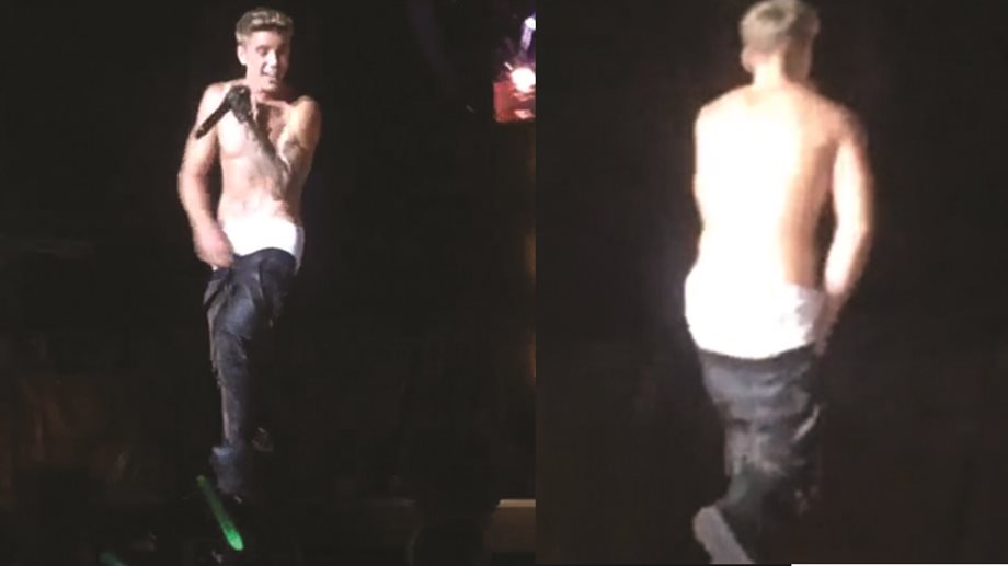 Έπεσε το παντελόνι του Justin Bieber στη σκηνή και οι θαυμάστριες έπαθαν αμόκ! (Video)