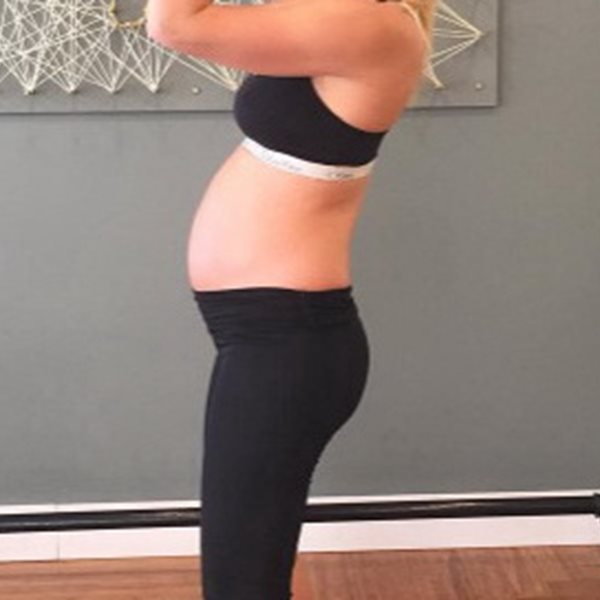 Γυμναστική με βαράκια στον 7ο μήνα της εγκυμοσύνης!